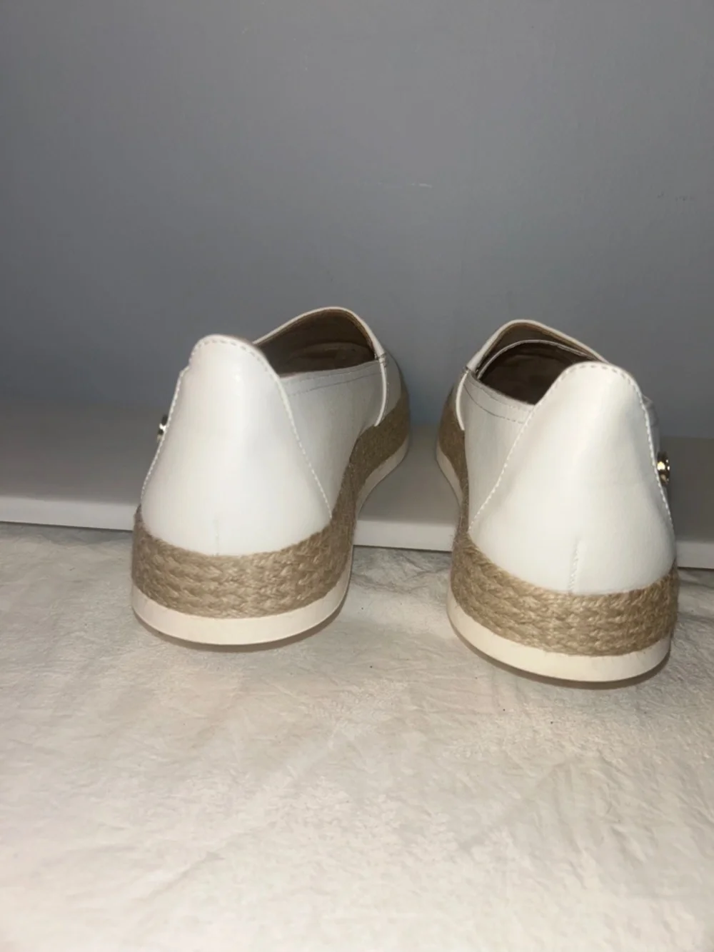 New Giani Bernini Women's Archerr Slip-On Espadrilles White Size 10